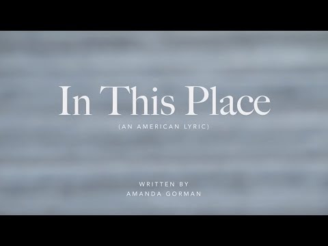 Mass Poets read "In this Place (An American Lyric)" by Amanda Gorman
