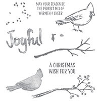 Joyful Season Photopolymer Stamp Set