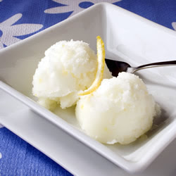 Sorbet au citron