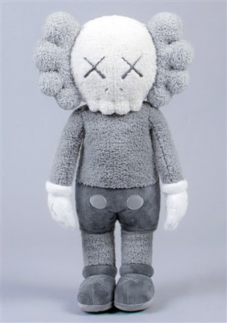 HOLIDAY HONG KONG COMPANION PLUSH GREY by KAWS on artnet