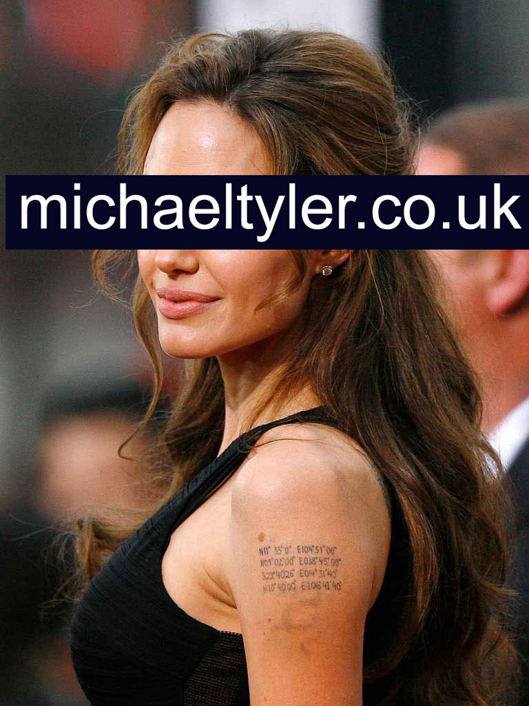 Angelina Jolie Tattoos