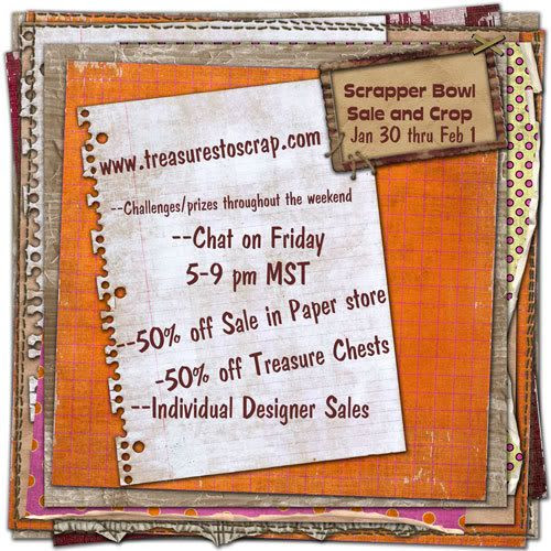 Treasures to Scrap Crop Weekend