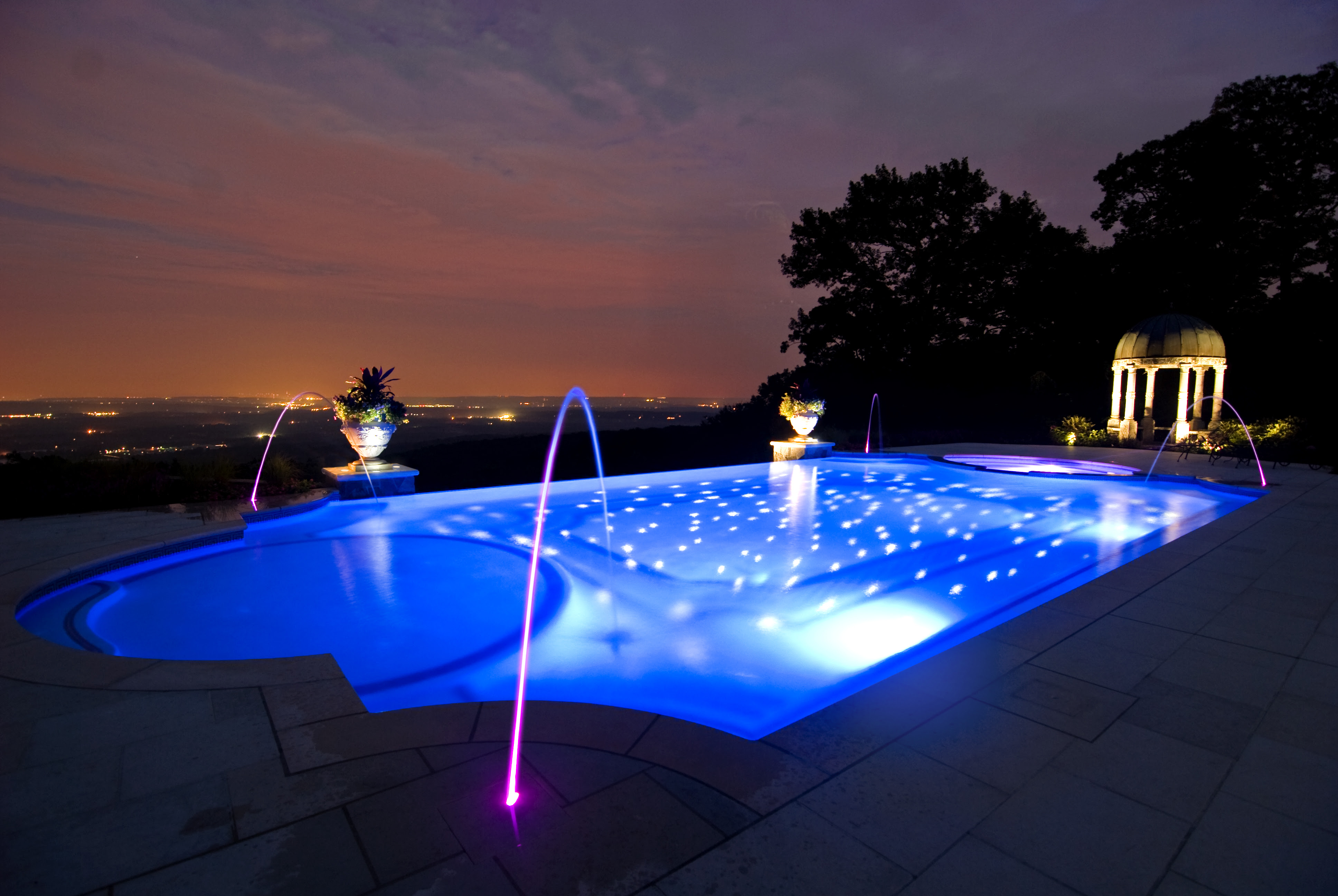 Swimming Pool Deck Lighting