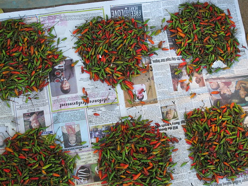 Chillis, Dilai Gate Sunday market