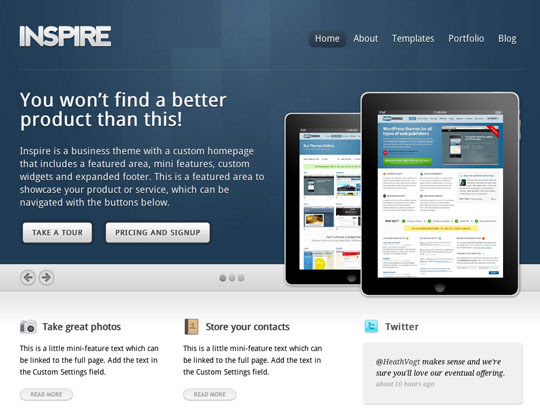 WordPress Themes for Business Websites