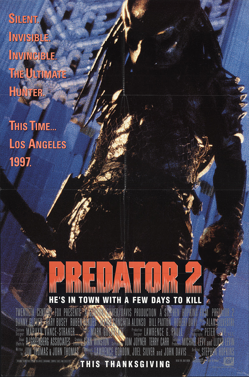 Predator 2 1990 Original Movie Poster #FFF-59792 - FFF ...