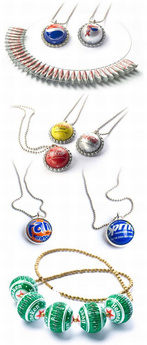 Bottle Cap Jewelry (13 pics)