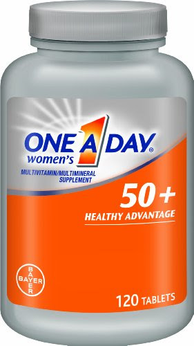 One A Day Women's 50+ Advantage Multivitamins, 120 Count