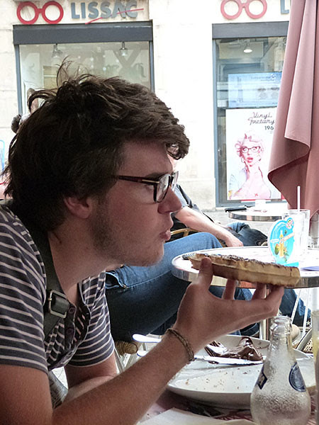 paul et sa gaufre