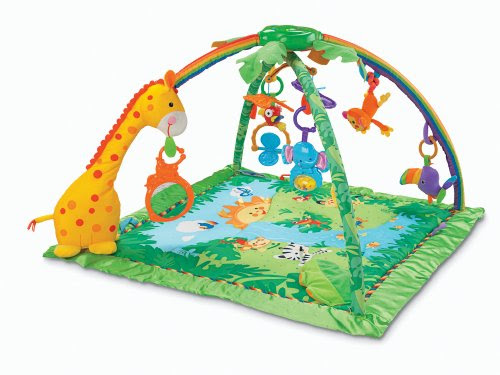 Fisher-Price Rainforest Melodies and Lights Deluxe Gym