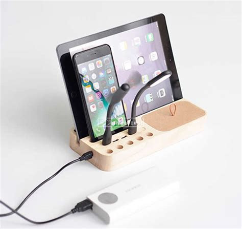 Usbs allow you to transfer data and power between devices and can be useful in almost any office setup. Wooden 4 USB Port Charging Docking Station for Smartphones