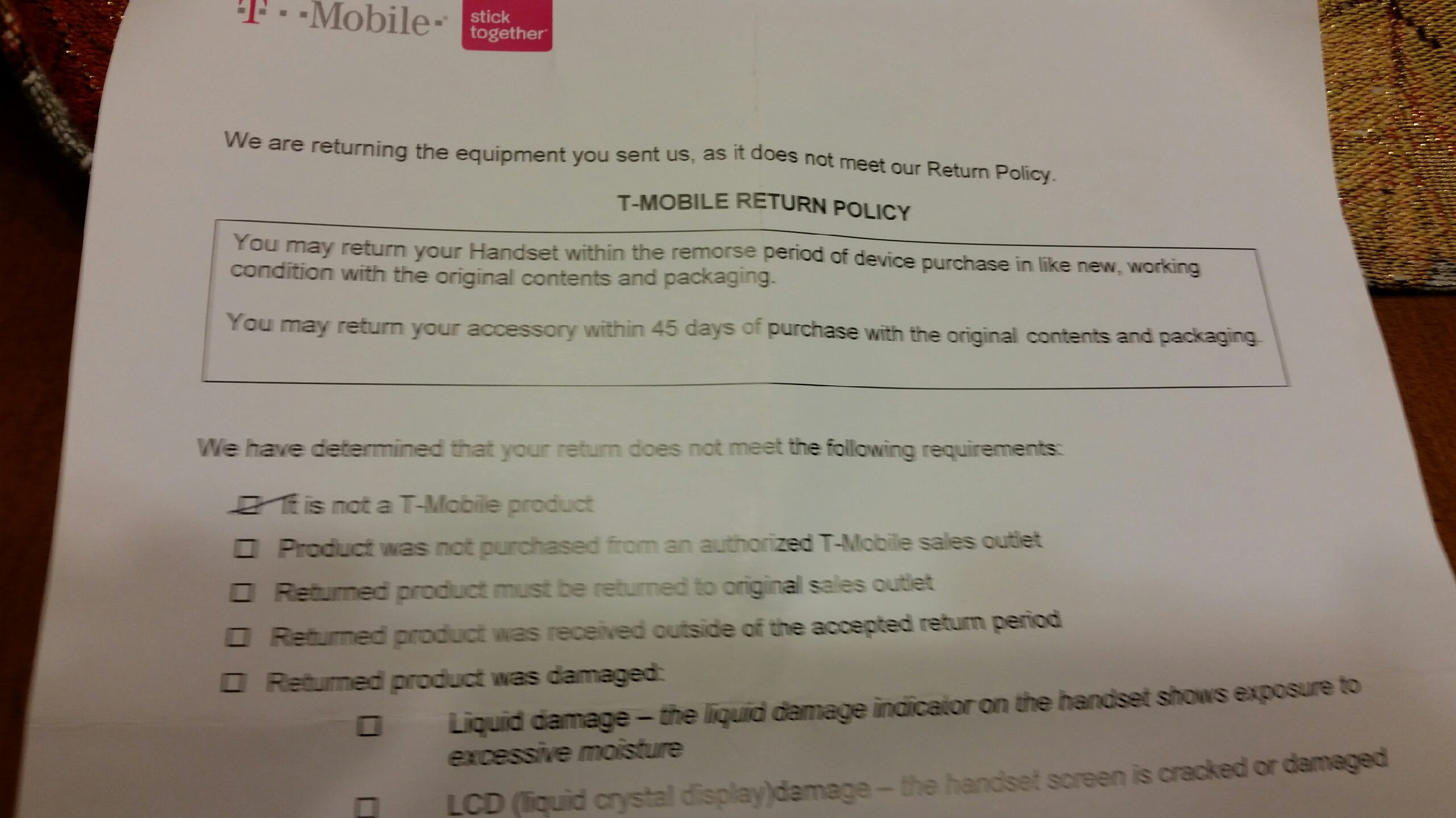 HELP] I signed up with T-Mobile with the promotion of turning ...