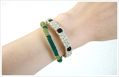 Minimom ヘンプ編みアクセサリー