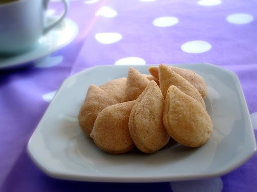Apple filled cookies