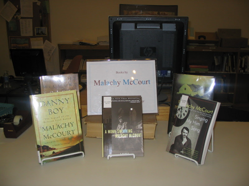 frank mccourt malachy. Legendary Malachy McCourt To