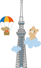東京スカイツリーのイラスト 無料イラスト素材