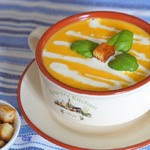 Морковно-тыквенный суп-пюре