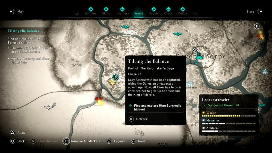 Where To Find King Burdgred In Assassin's Creed Valhalla 2