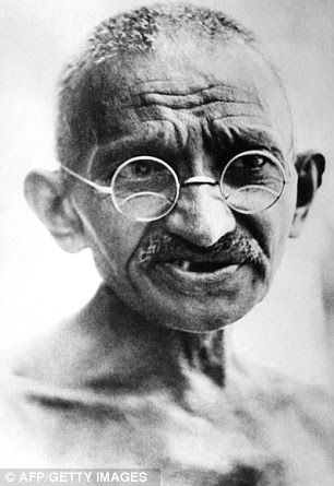 Mahatma Gandhi speaks in New Delhi