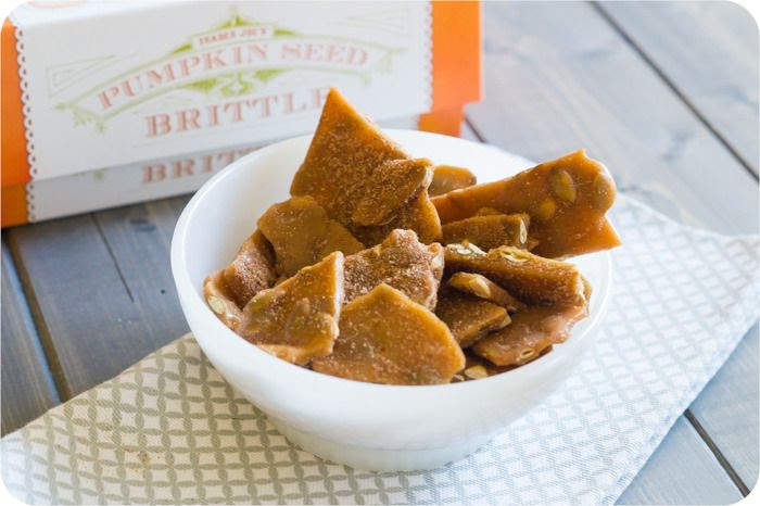 trader joe's pumpkin seed brittle review: part of a weekly review series of tj's desserts and treats