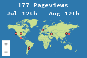Locations of visitors to this page