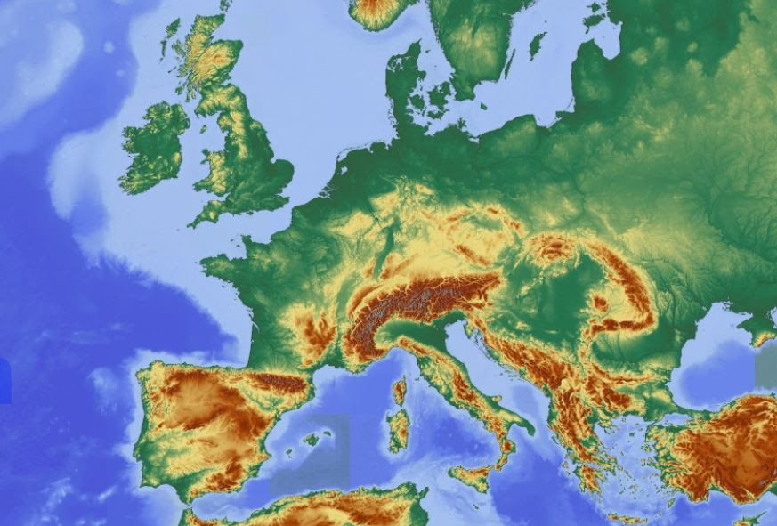 mapa gór europy Góry Europy (Wstęp 2011)   DzikuManiak.PL