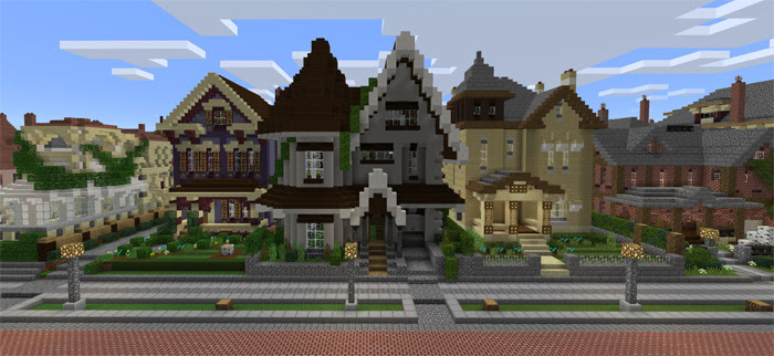 Zeraus building a house