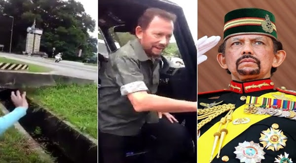 [Video] Lihat Apa Yang Dilakukan Sultan Brunei Selepas Melihat Kanak-Kanak Ini Melambai Sehingga Dipuji Netizen!