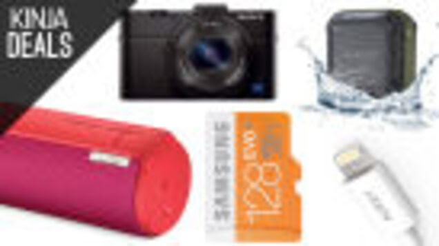 Today's Best Deals: RX100 Bundle, iTunes Credit, UE Boom, and More