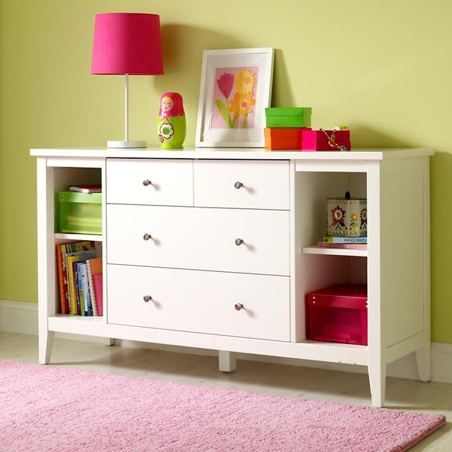 kids white dressers