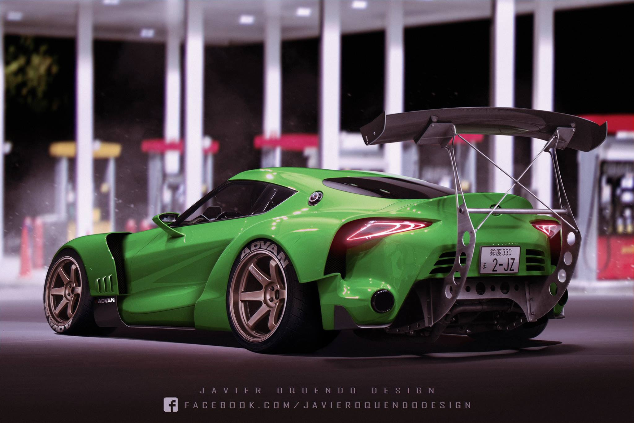 Ini Yang Terlihat Jika Toyota FT 1 Concept Turun Di Balap Super GT