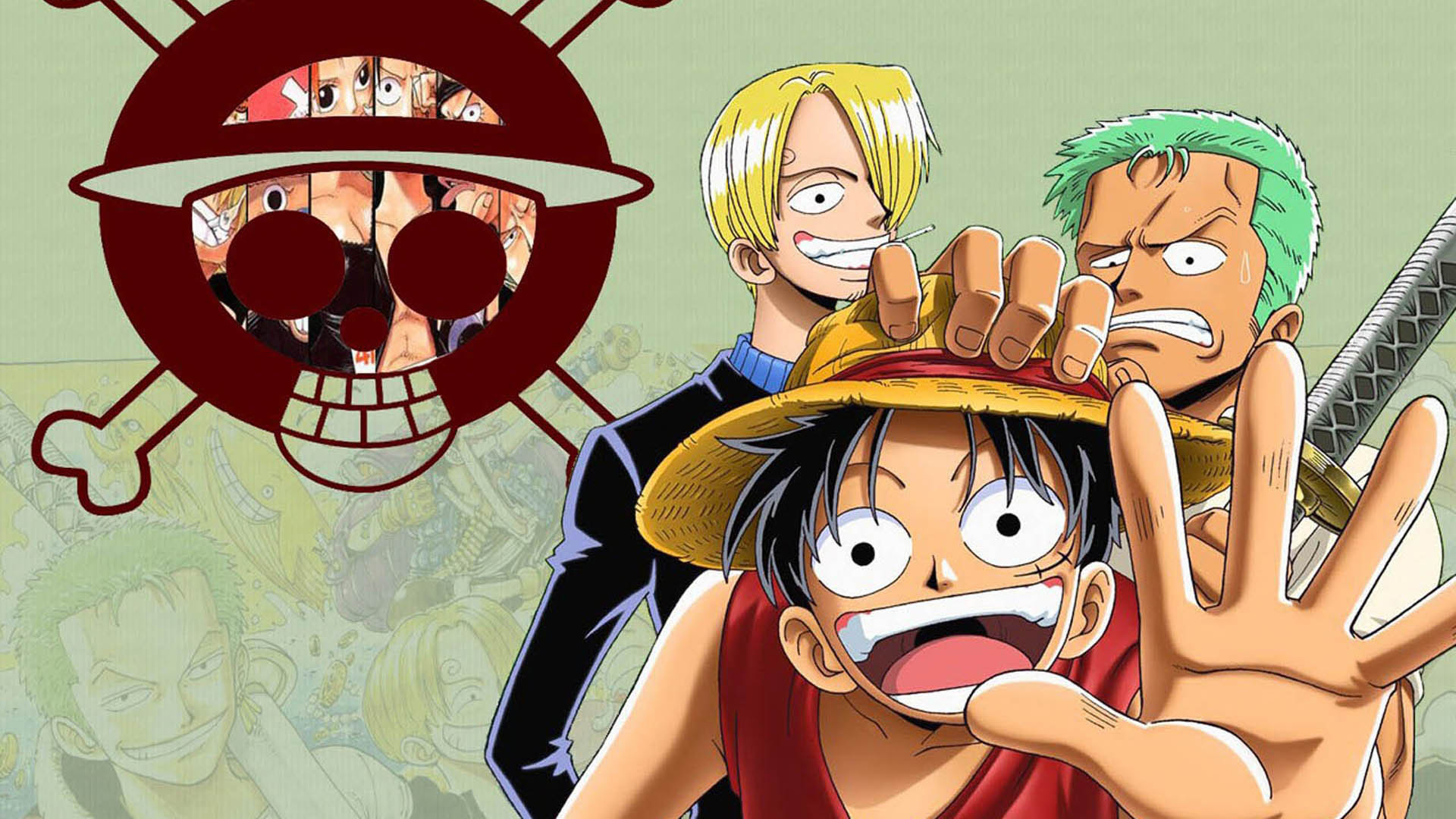 One Piece Wallpaper 1920x1080 - WallpaperSafari