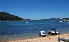 Messing about in boats at Ettalong Beach