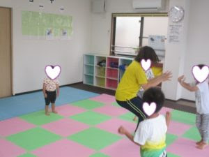 ９月１日 土 なんでもバスケット 歩いてジャンプ ルール 運動 千葉県鎌ケ谷市の放課後等デイサービス 運動療育のこどもプラス
