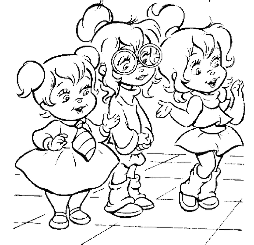 Download Free Printable Coloring Pages Alvin And The Chipmunks ...