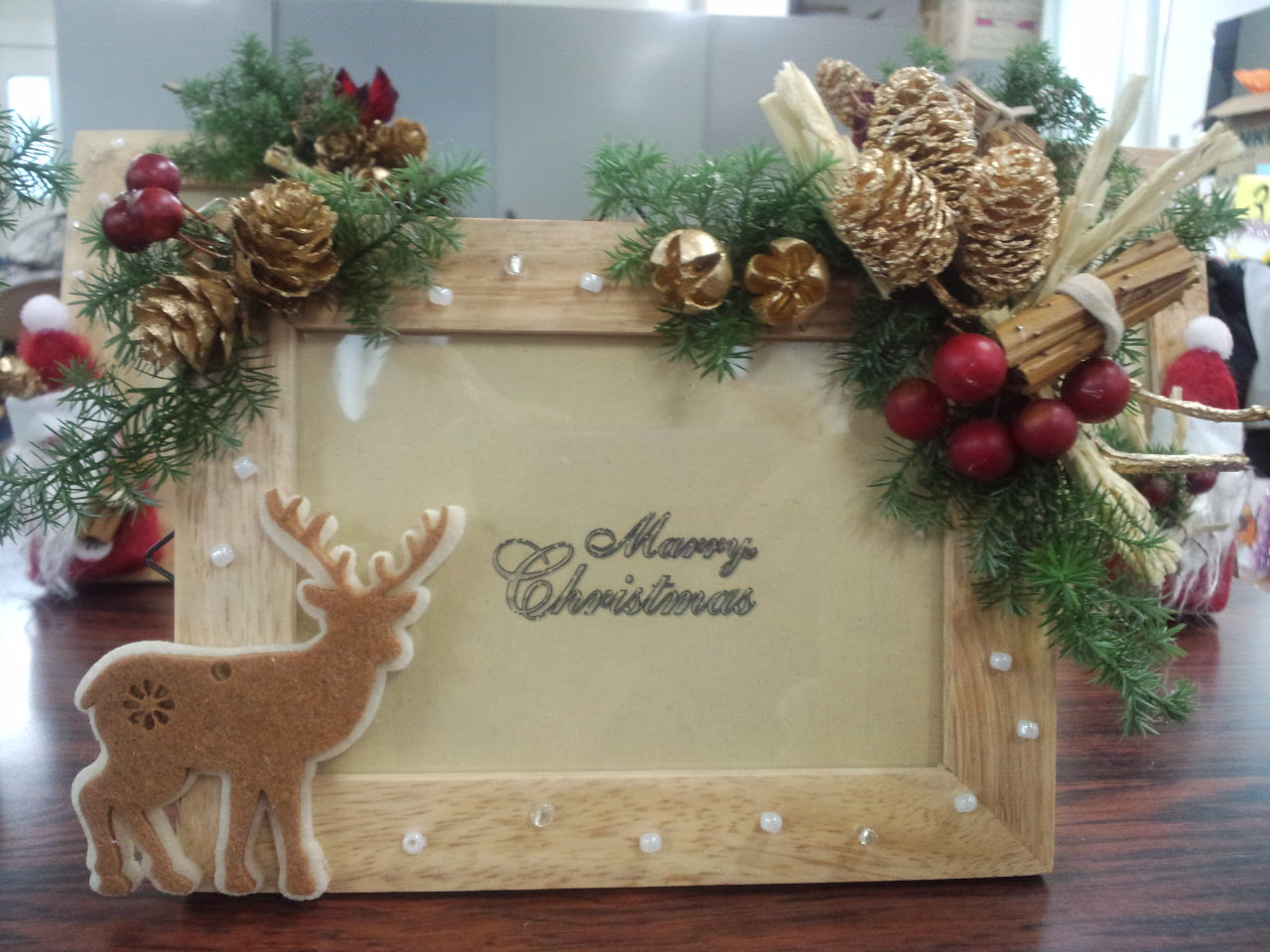 親子で簡単に楽しめるフォトフレームを使ったクリスマス工作アイディアpart1 季節のイベント手作り情報館