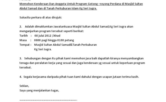 Contextual translation of yang menjalankan tugas into english. Surat Rasmi Attention Surat Rasmimu Otosection