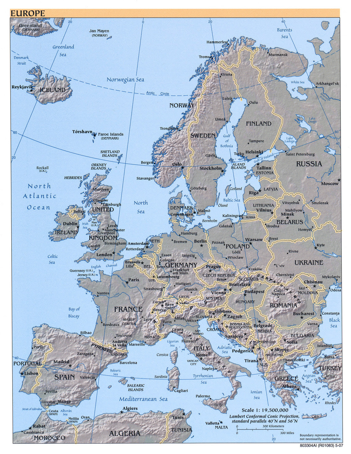 Europe Maps