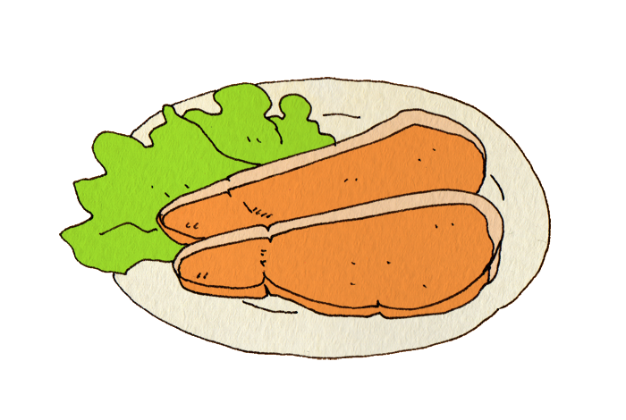 生姜焼きのイラスト かわいいフリー素材が無料のイラストレイン