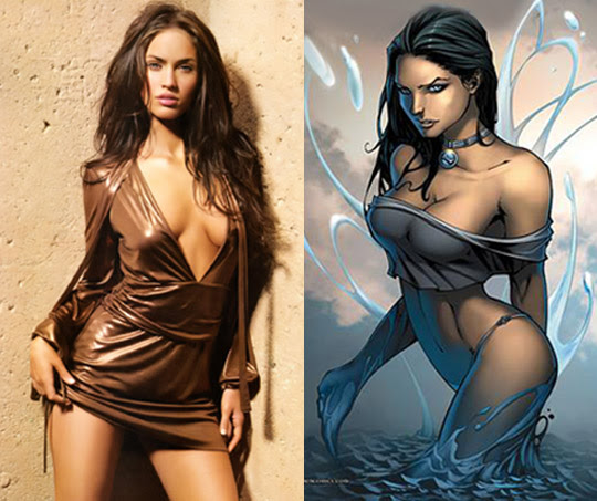 megan fox comic