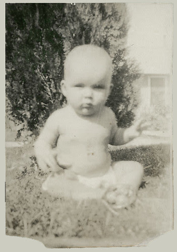 Baby in grass