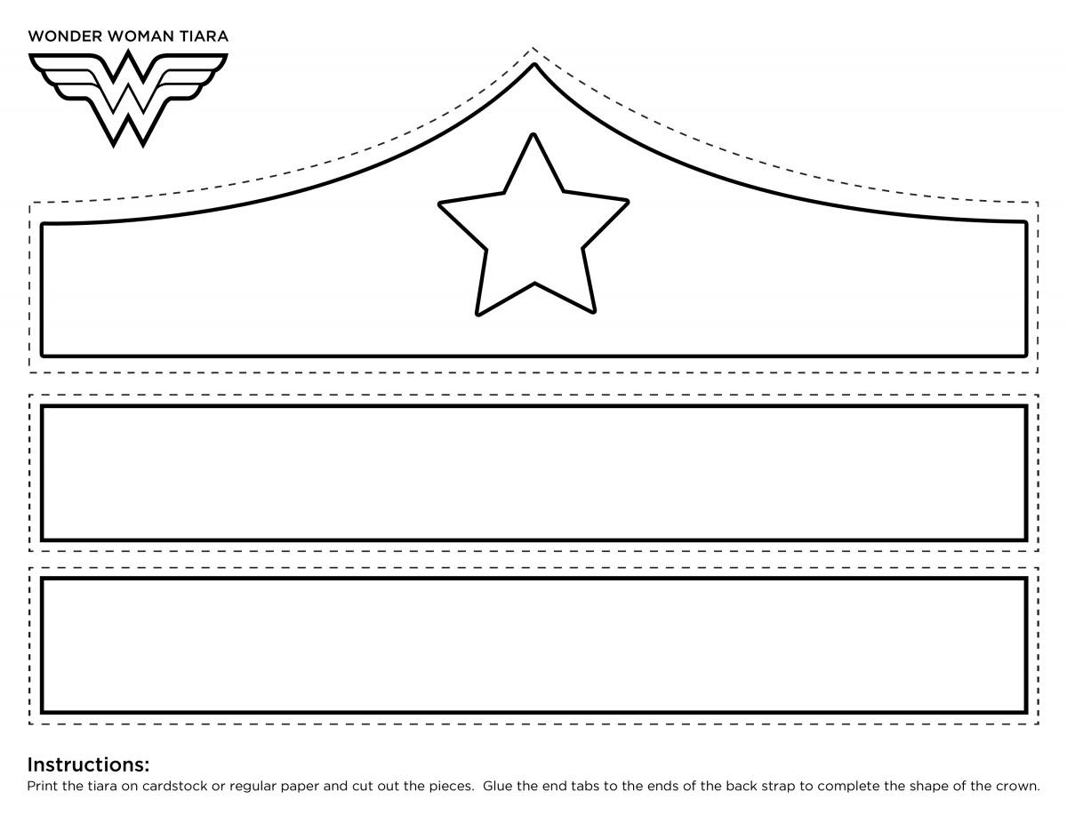Download wonder woman tiara diy - Clip Art Library