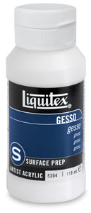 White Gesso, 4 oz Bottle