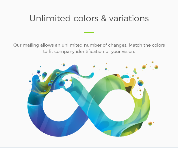 Unlimited Colors and Variations