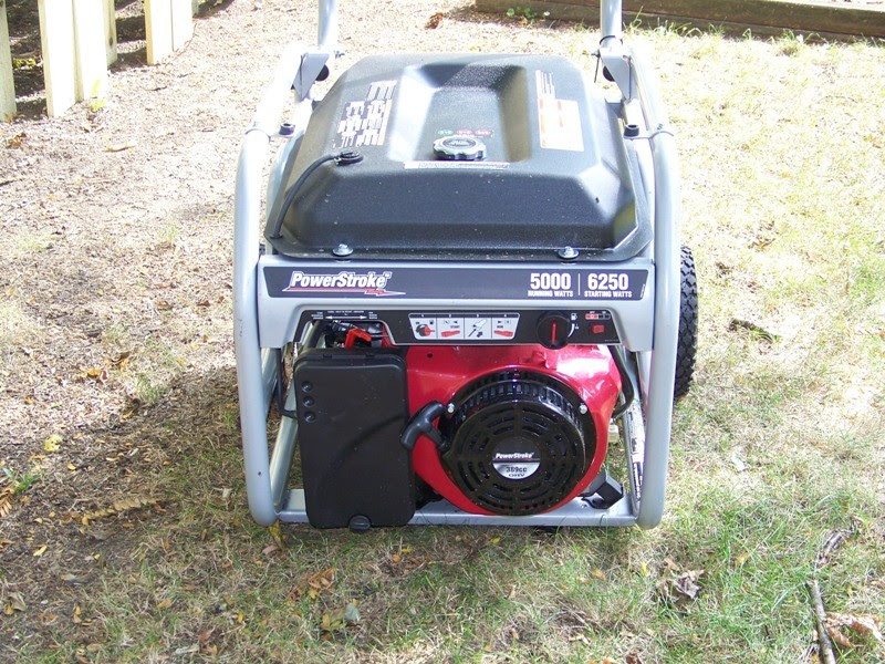 PowerStroke 5000 Watt Generator Review - Tools In Action  