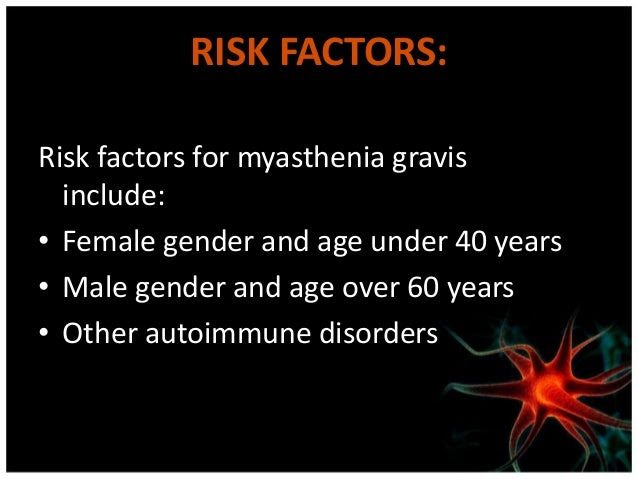 Myasthenia gravis illness