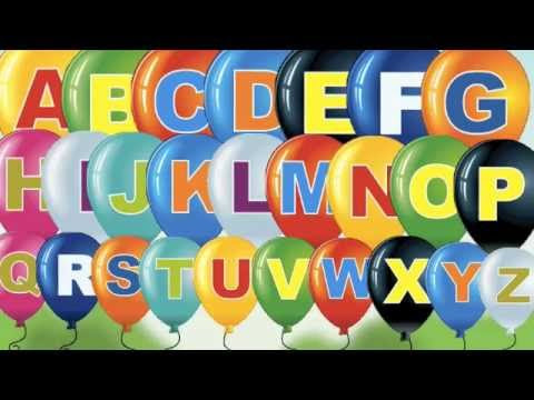 ABC song video with balloons. Alphabet song ...