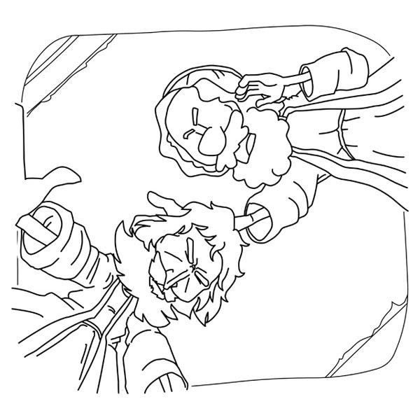 Christian clipArts.net _ Ananias helped Saul's Conversion