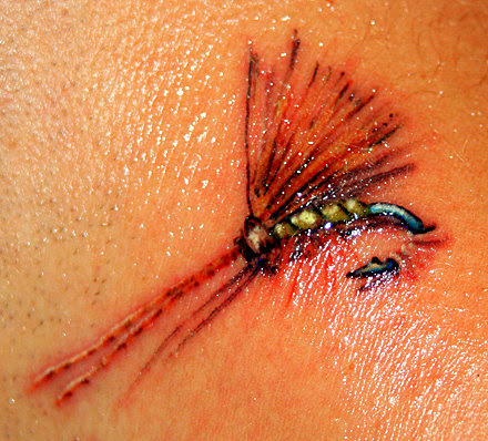 Trout Tattoo 8 (longhorn caddis nails winona ace, Justin)