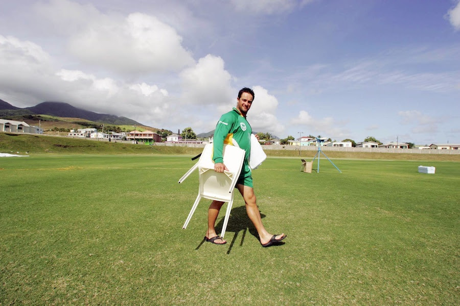 Mark Boucher in St Lucia